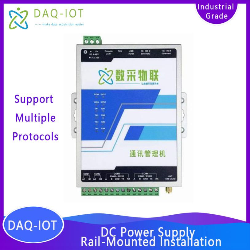 Industrial PLC Edge Gateway for Multi-Protocol Communication & IoT Integration