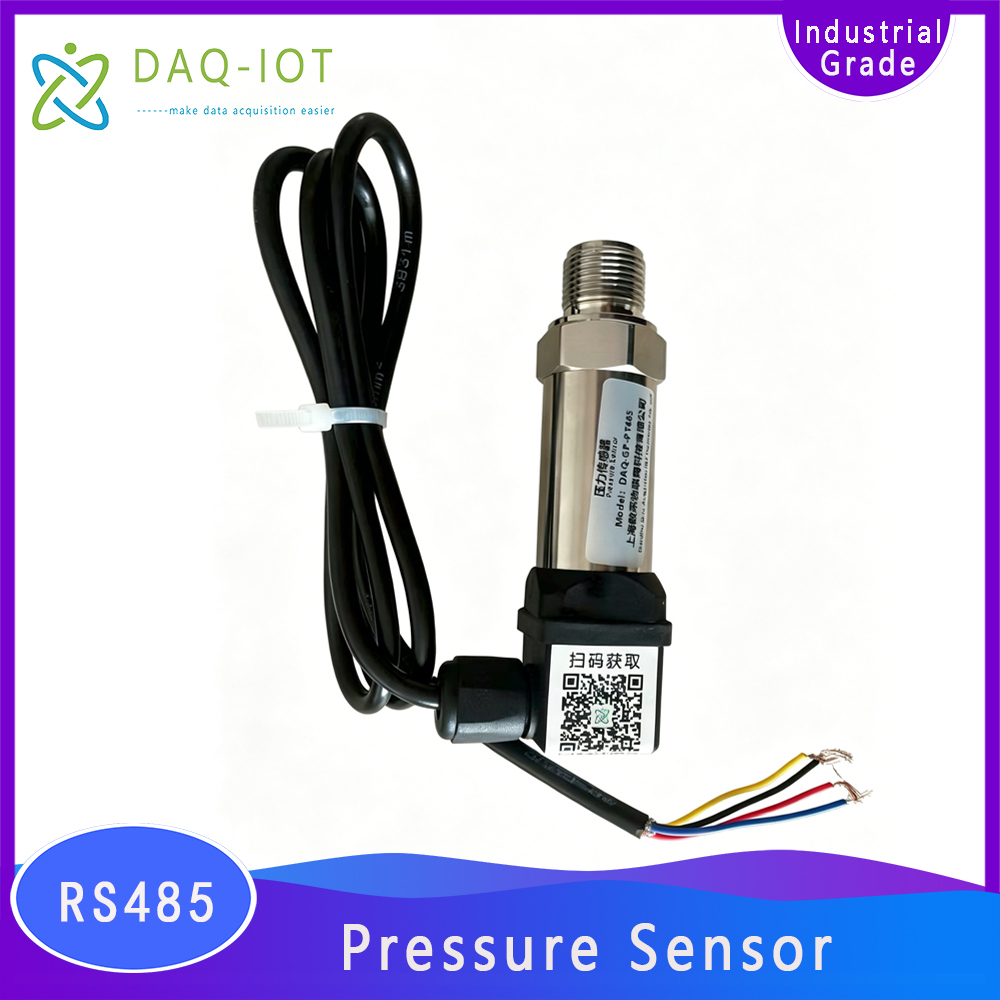 RS485 Modbus Pressure Sensor | High Precision Industrial Pressure Transducer | 4-20mA & Modbus RTU Output
